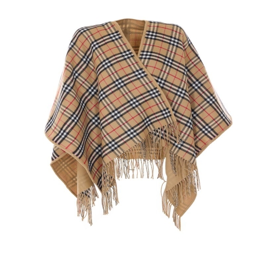 버버리 체크 모티프 리버서블 CAPES 8071673/A7026 B0011966034