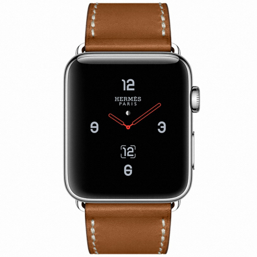 APPLE 워치 시리즈3 에르메스 42mm Cellular 스테인리스 스틸 (포브 바레이나 싱글투어 디플로이먼트 버클)_이미지