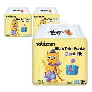 나비잠 울트라씬 듀얼핏 팬티형 특대형-공용 (78매)