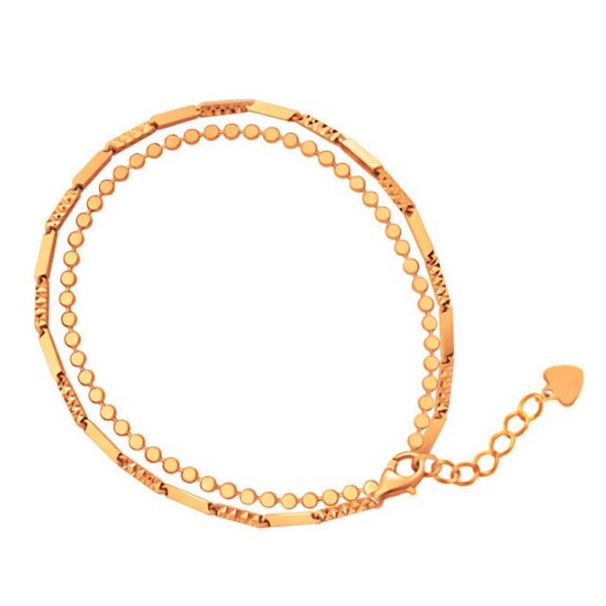 브리앙 18K 아이리스 두줄 팔찌_이미지