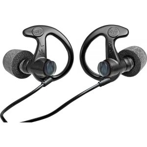 SUREFIRE EP10 소닉 디펜더스 울트라 맥스, 완전 차단, 끝이 폼으로 된 이어플러그, 1쌍, 블랙, M 108364_이미지