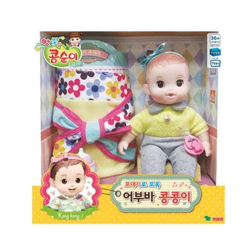 영실업 엉뚱발랄 콩순이 어부바 콩콩이