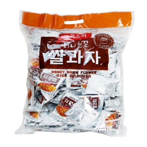 오성물산 크리스피 허니눈꽃 쌀과자 920g (1개)