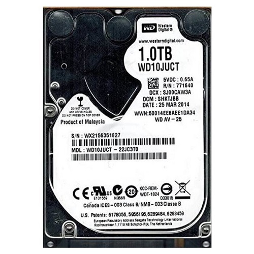 WD10JUCT SATA2/5400/16M/해외구매