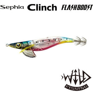 와일드피싱 세피아 클린치 플래시에기/QE-X35UE/오징어/한치