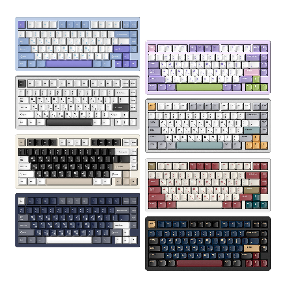 프리플로우 archon RE:AL HX 유무선 기계식 (스노우 문 블루)_이미지