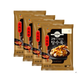 CJ제일제당 고메 바삭쫄깃한 탕수육 450g (4개)_이미지