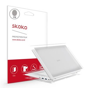 스코코 LG전자 2021 그램14 14Z90P 14ZD90P 무광 외부보호필름 (전신 4종)_이미지