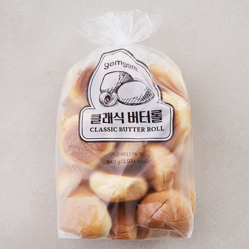 곰곰 클래식 버터롤 540g (1개)_이미지