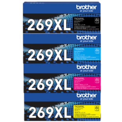Brother 정품 TN-269XLBK, TN-269XLC, TN-269XLM, TN-269XLY 4색 세트