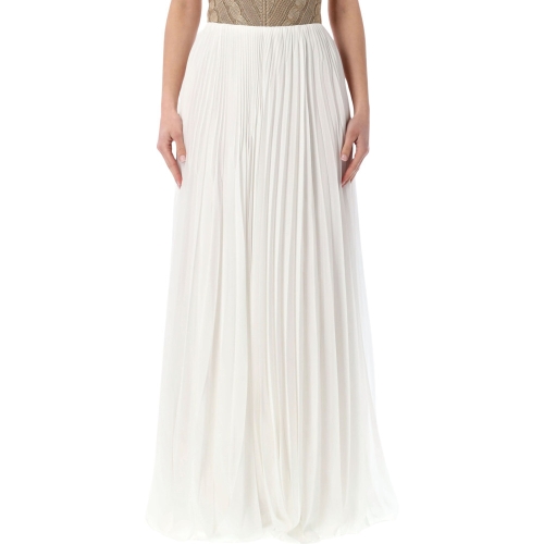 랄프 로렌 랄프 로렌 pleated 저지 Niccola maxi 스커트 290P13056001 T