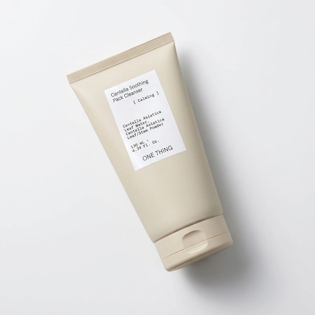 원씽 병풀 수딩 팩 클렌저 130ml (1개)
