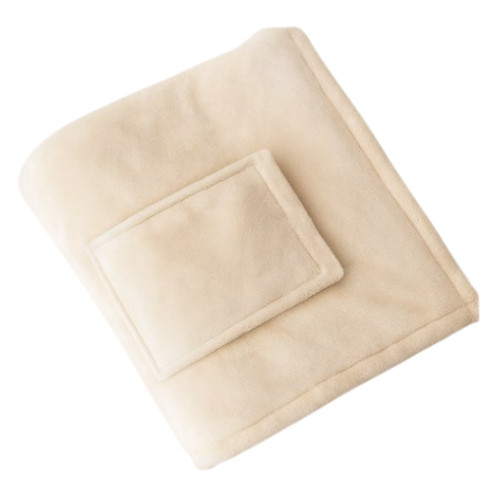 브리솔 아이보리 극세사 전기담요 HB-1400E