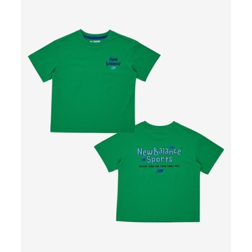 뉴발란스 STELLAR PLAY GROUND_아동 로고 반팔티 NK9EG2501U40_이미지