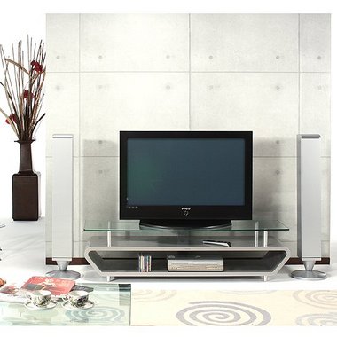 두리테크 TV장식장 폴렉스 고품격 TV 장식장 P1400(3단2칸)_이미지