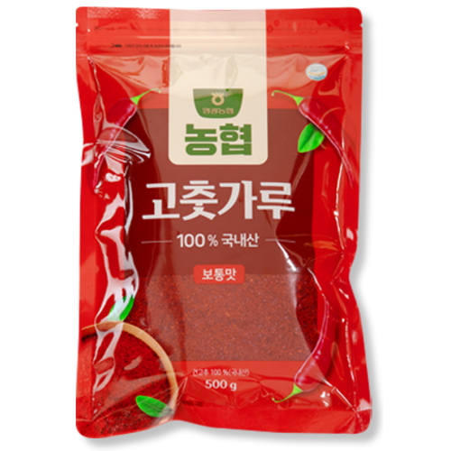  영광농협 특등급 고춧가루 보통맛 500g [3개]