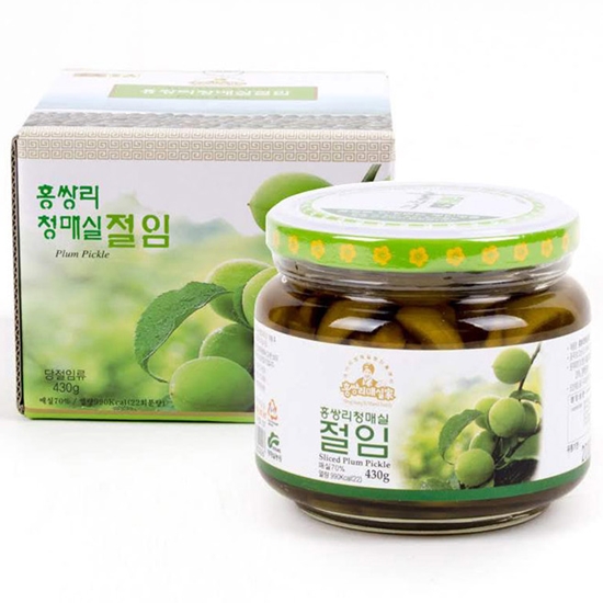 홍쌍리청매실농원 청매실 절임 430g (1개)_이미지