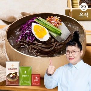 온작 이영자 제주 메밀면 10인분 세트 (메밀면 10팩 + 비빔장 10팩)_이미지