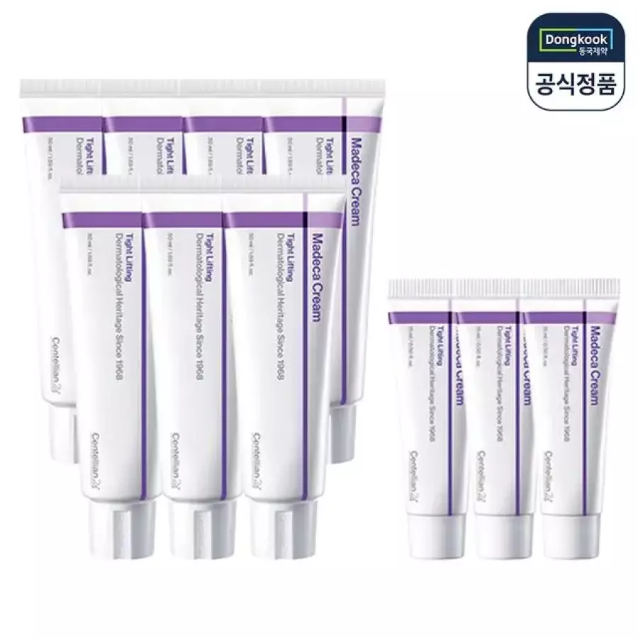 동국제약 마데카 크림 타이트 리프팅 50ml+15ml (50ml 7개+15ml 3개)_이미지