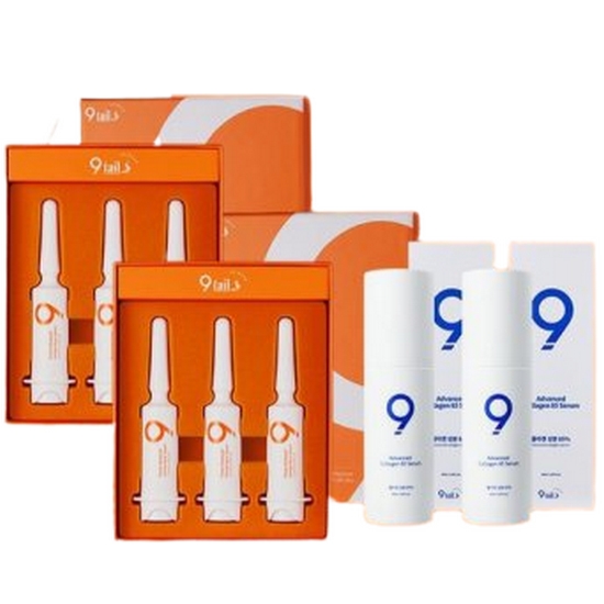 나인테일즈 파워 어드밴스드 링클 페이스 앤 넥 세럼 더블구성(본품6개+콜라겐세럼2개)_이미지