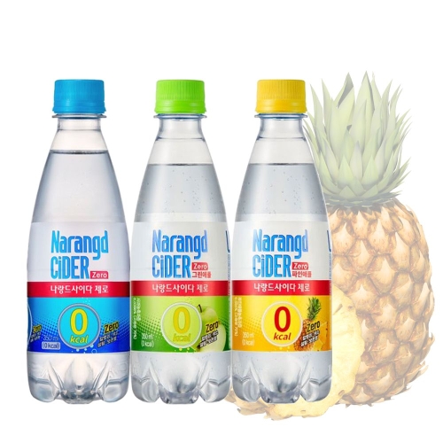 동아오츠카 나랑드 사이다 제로 350ml (20개)_이미지