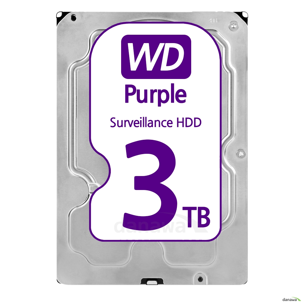 Western Digital WD Purple 64M/해외구매 (3TB, WD30PURX)_이미지