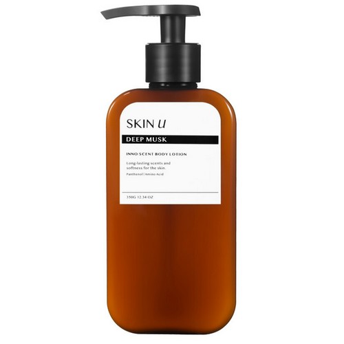 해피바스 스킨유 이노센트 바디로션 딥 머스크 350ml (1개)_이미지