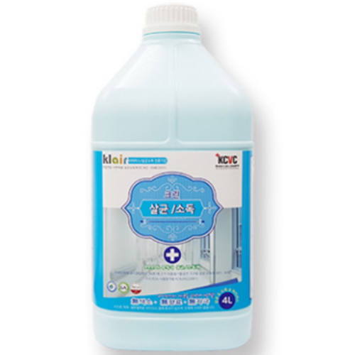 클레어 클레어클린 살균소독제 4000ml (1개)_이미지