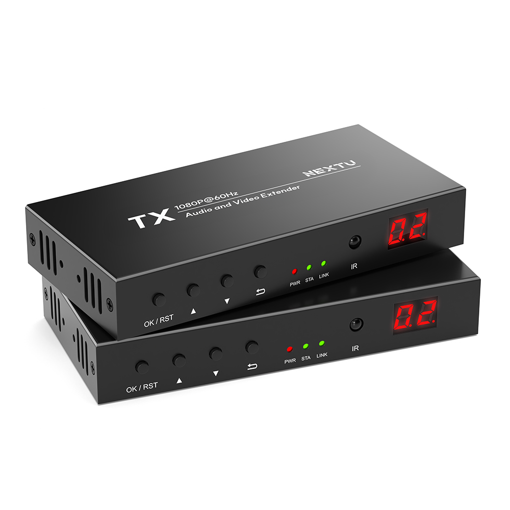 이지넷유비쿼터스 NEXTU 1230HDC HDMI KVM 송수신기 세트_이미지
