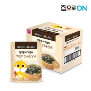 집으로ON 핑크퐁 한우된장국 200g