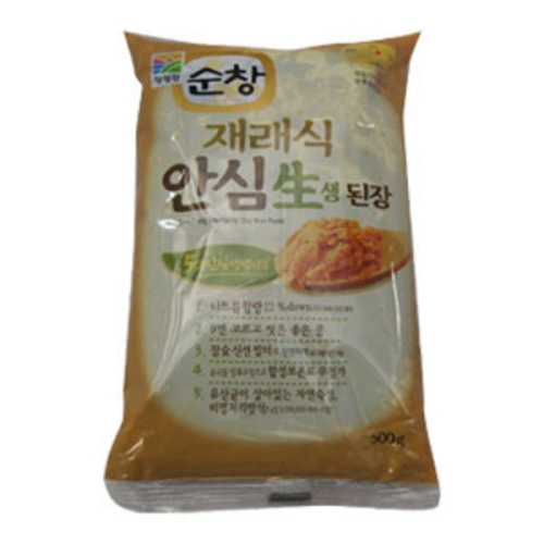 청정원 순창 재래식 생된장 500g (20개)_이미지