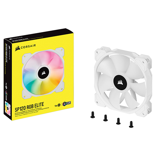 CORSAIR iCUE SP120 RGB ELITE (화이트)_이미지