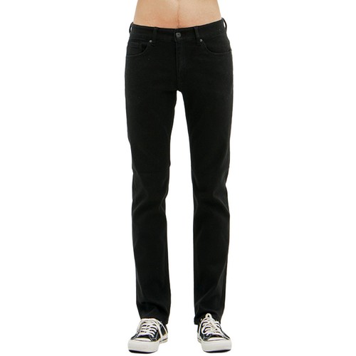 잠뱅이 기모 블랙 일자데님 JL4DIG904_이미지