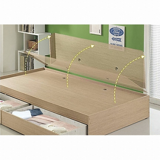 하포스침대 HP 미니피스 서랍형 침대 S (파워본넬스프링)_이미지