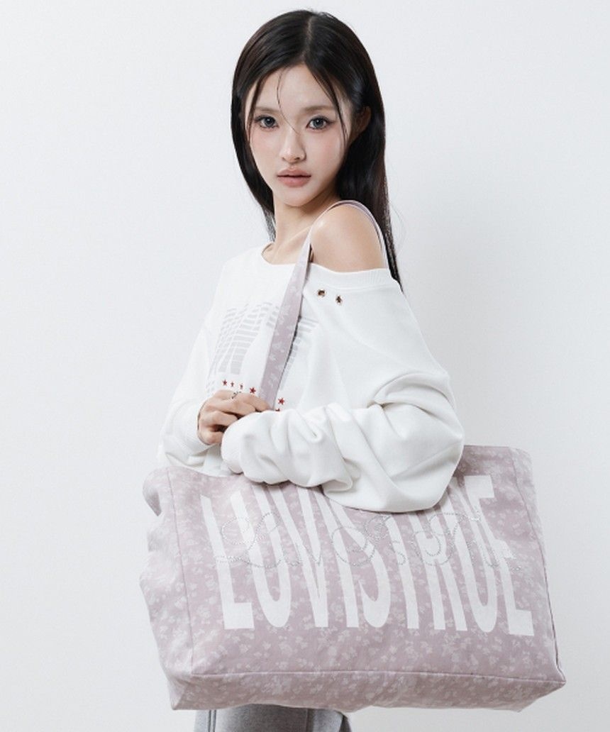 ��������Ʈ�� RL LETTERING TOTE BAG INDIE PINK 5011355113