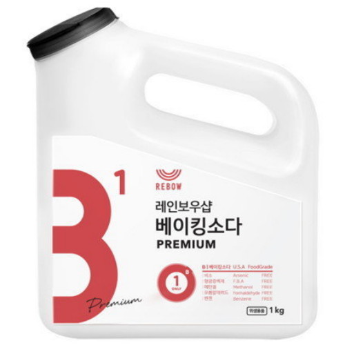 레인보우샵  레인보우샵 베이킹소다 프리미엄 왕톡톡이 1kg (1개)