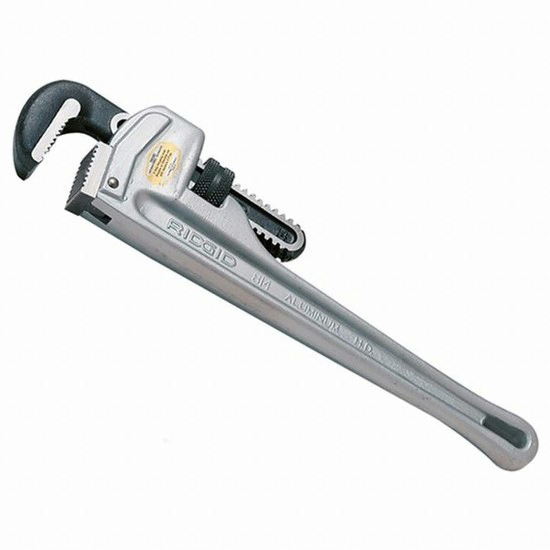 일자형 알루미늄 파이프렌치 18인치 31100