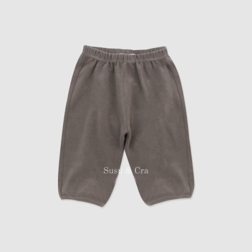 슈슈앤크라 mini 헤라 테리 조거팬츠 모카 025103CBI05MH_이미지