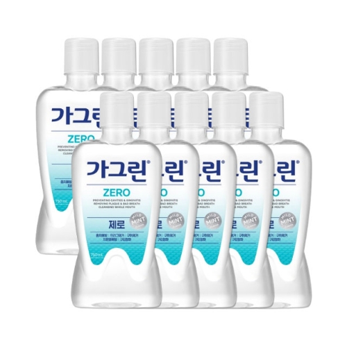 동아제약 가그린 제로 750ml (10개)