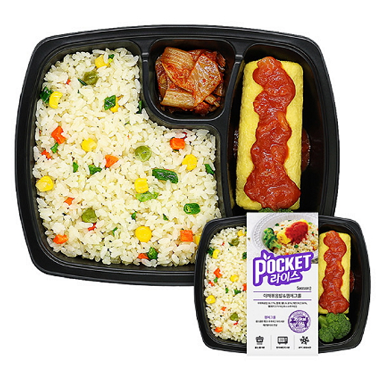 야채볶음밥 & 햄에그롤 229g