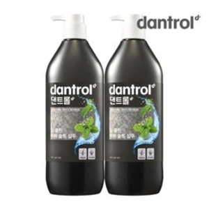댄트롤 딥클린쿨링상쾌한 샴푸 820ml 2입 옵션_이미지