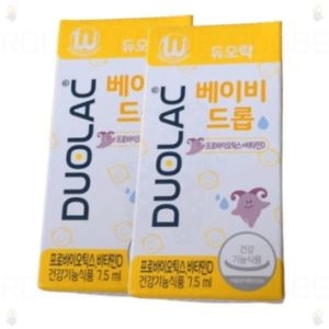 듀오락 베이비 드롭 프로바이오틱스 플러스 비타민D 7.5ml (2개)_이미지