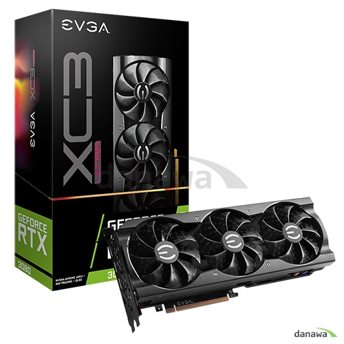 EVGA 지포스 RTX 3080 XC3 ULTRA GAMING D6X 10GB LHR_이미지