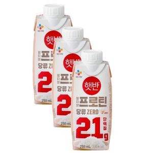 CJ제일제당 얼티브 프로틴 단백질 쌀밥맛 250ml (3개)_이미지