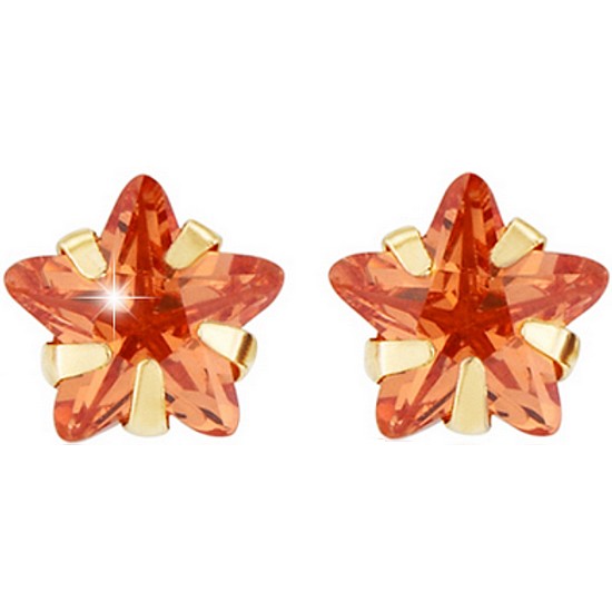 NeeGee 14K GOLD 큐빅스타 이어링_이미지