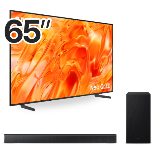 삼성전자 네오QLED KQ65QNH70AFXKR (스탠드+사운드바, HW-B650F)_이미지