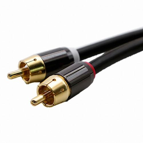 CABLEMATE 2RCA to 2RCA 고급형 케이블 (CM-RCA06, 10m)_이미지