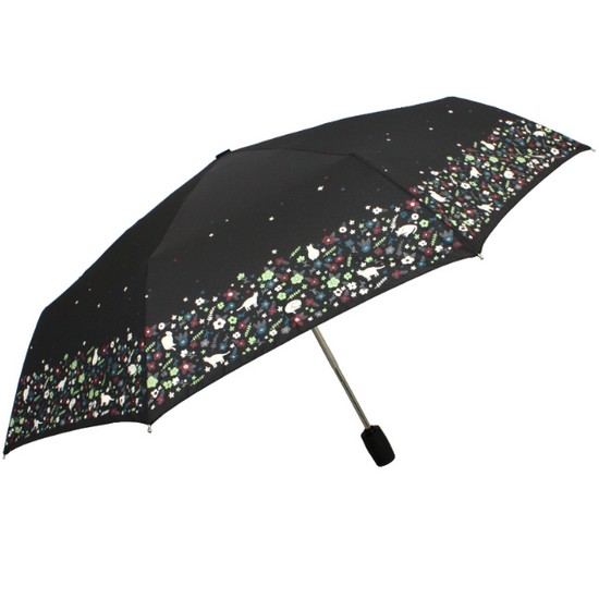 기라로쉬 봄의 고양이 3단 완전 자동 우산 70069