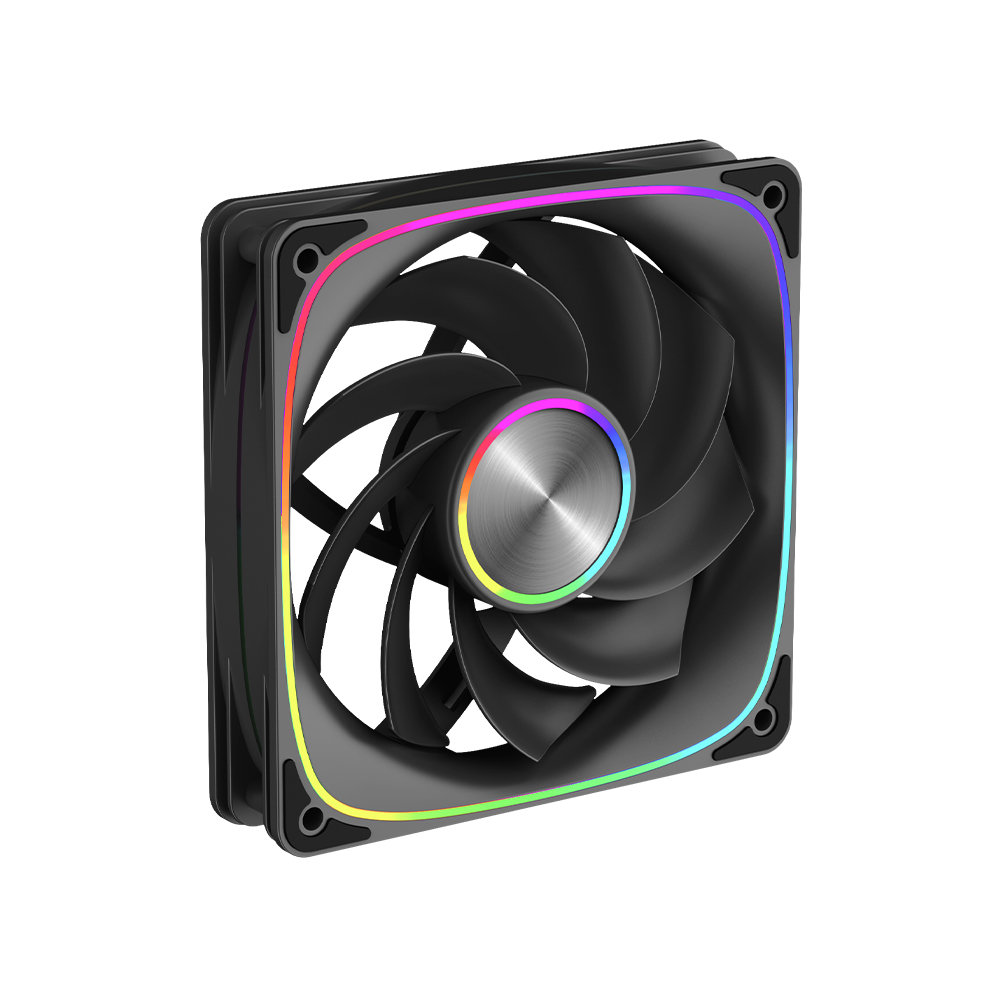 마이크로닉스 ICEROCK C30 120 aRGB PWM RVS (블랙)_이미지