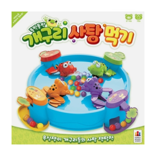 코리아보드게임즈 폴짝폴짝 개구리 사탕먹기_이미지
